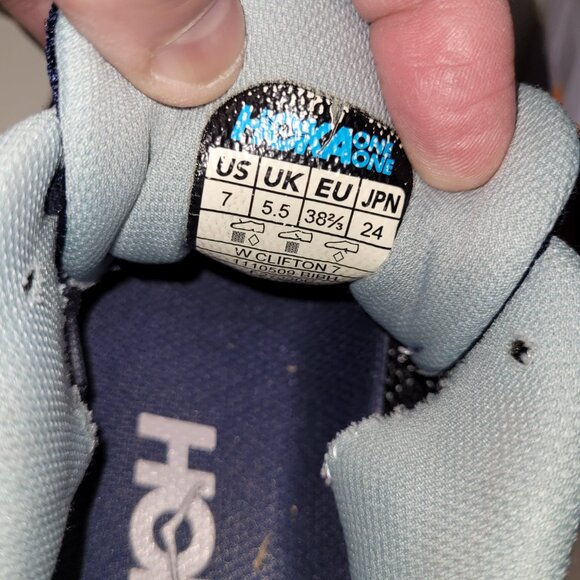 Hoka Clifton 7 Women's Sneakers Size 7 US 38 2/3 EU - Picture 7 of 9